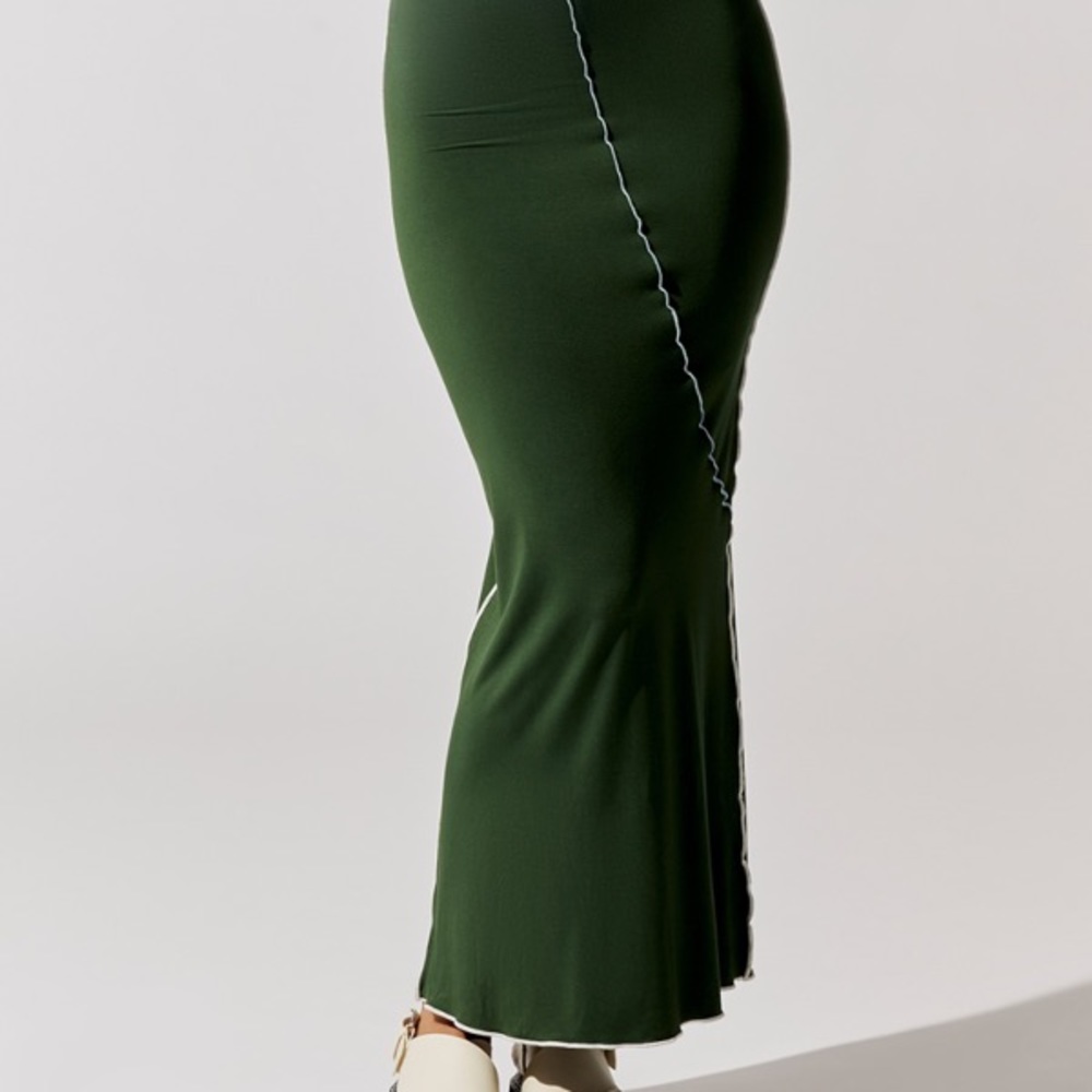 The line by K vana skirt size small hunter green brand new with tags